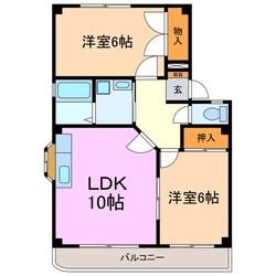 トレゾアQの物件間取画像